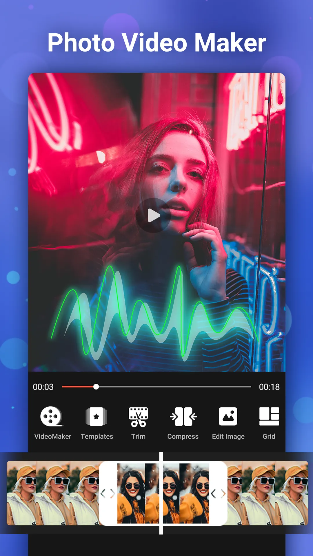 Photo Video Maker With Music | Indus Appstore | Screenshot