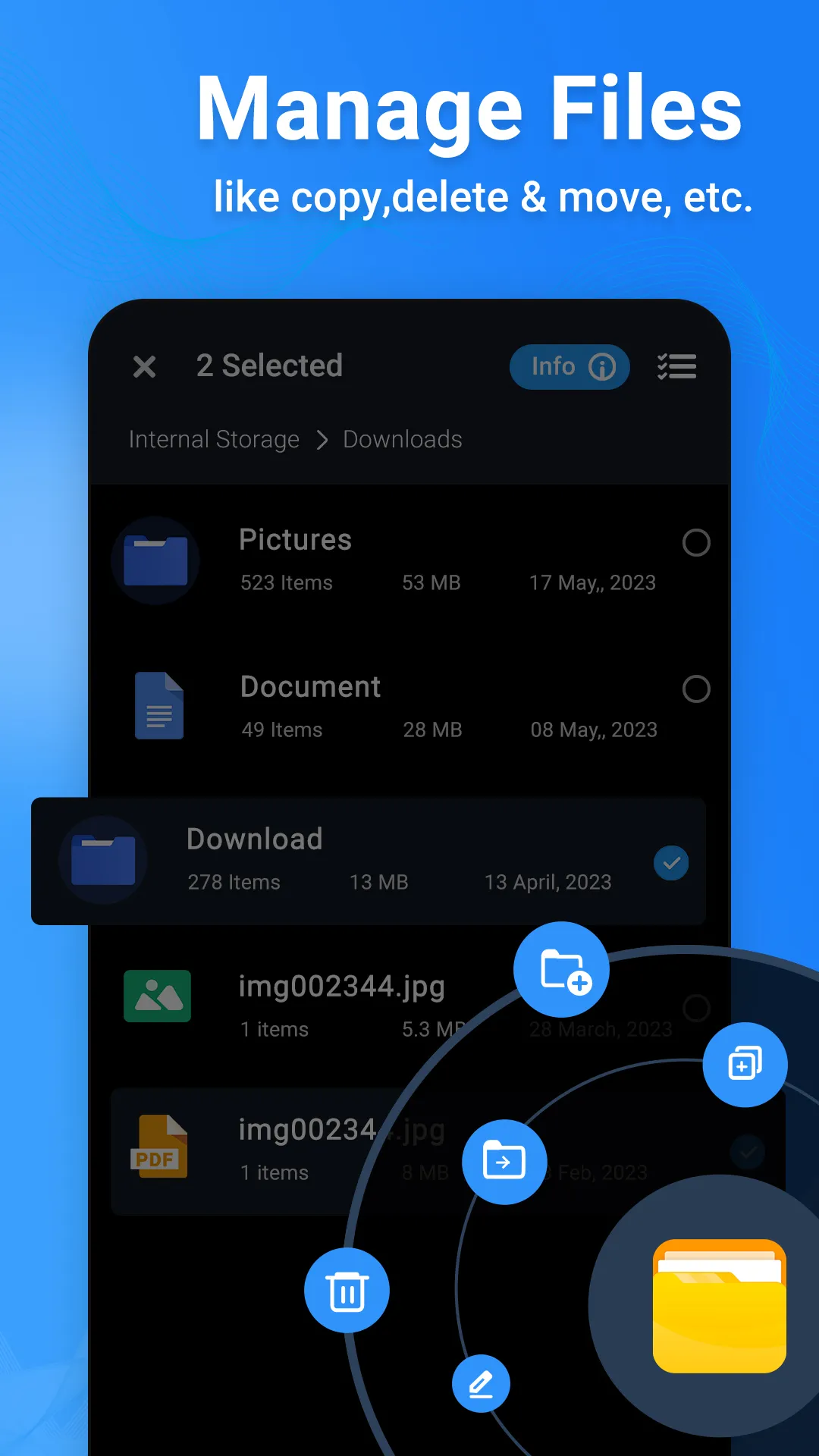 File Manager | Indus Appstore | Screenshot