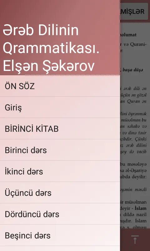 Ərəb Dili Dərsləri | Indus Appstore | Screenshot