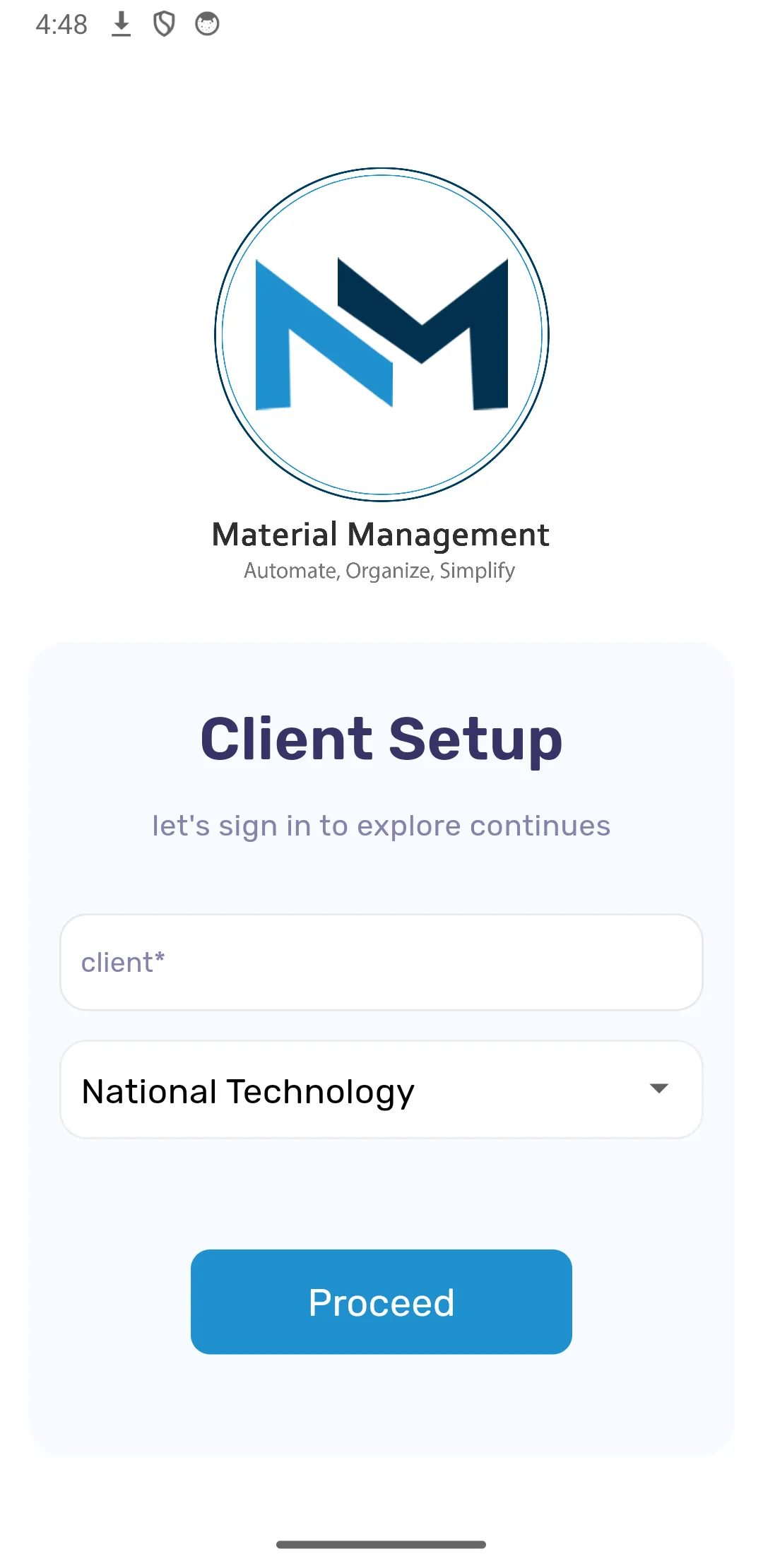 Material Management | Indus Appstore | Screenshot