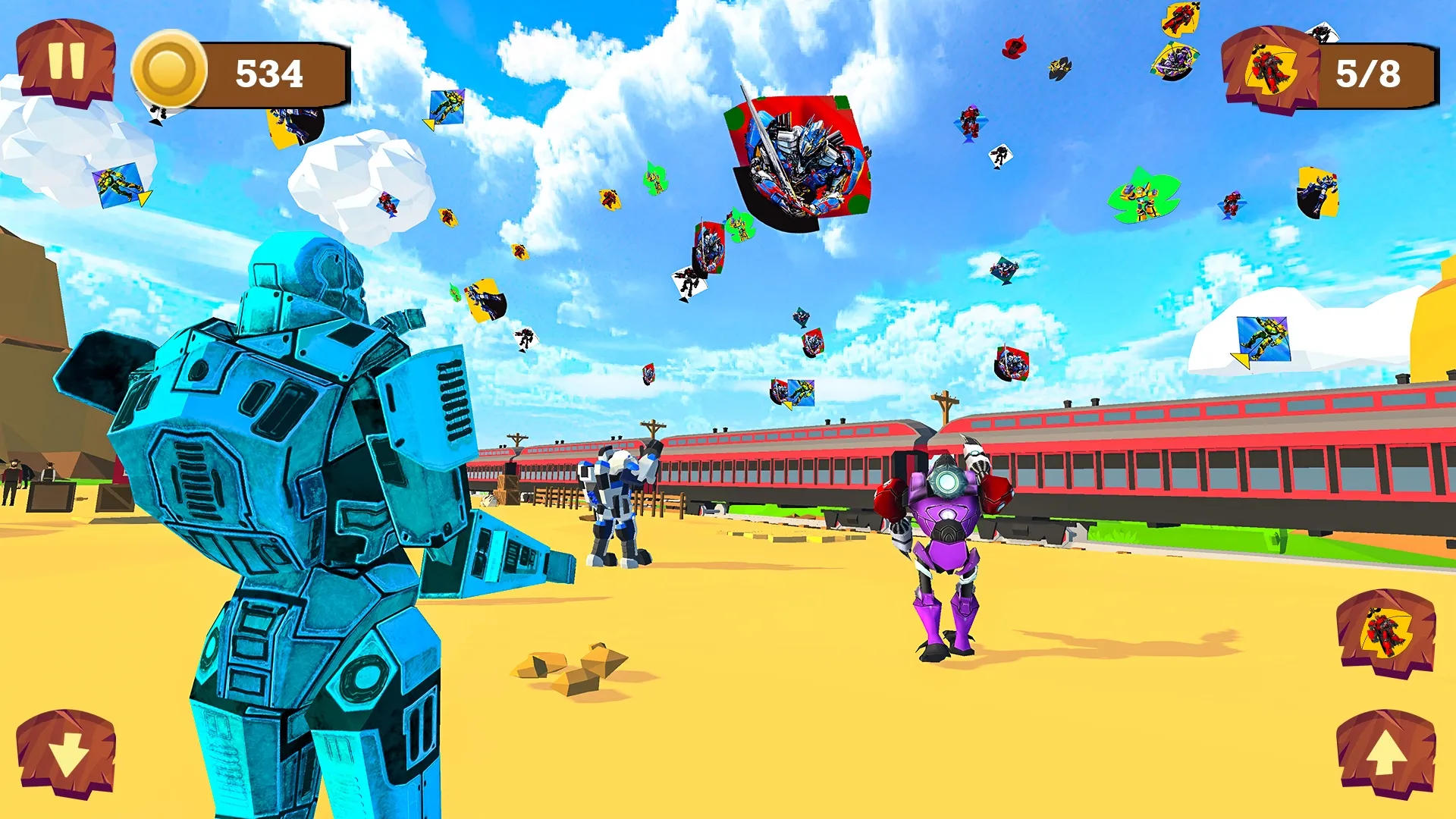 Robot Kite Flying : kite game | Indus Appstore | Screenshot