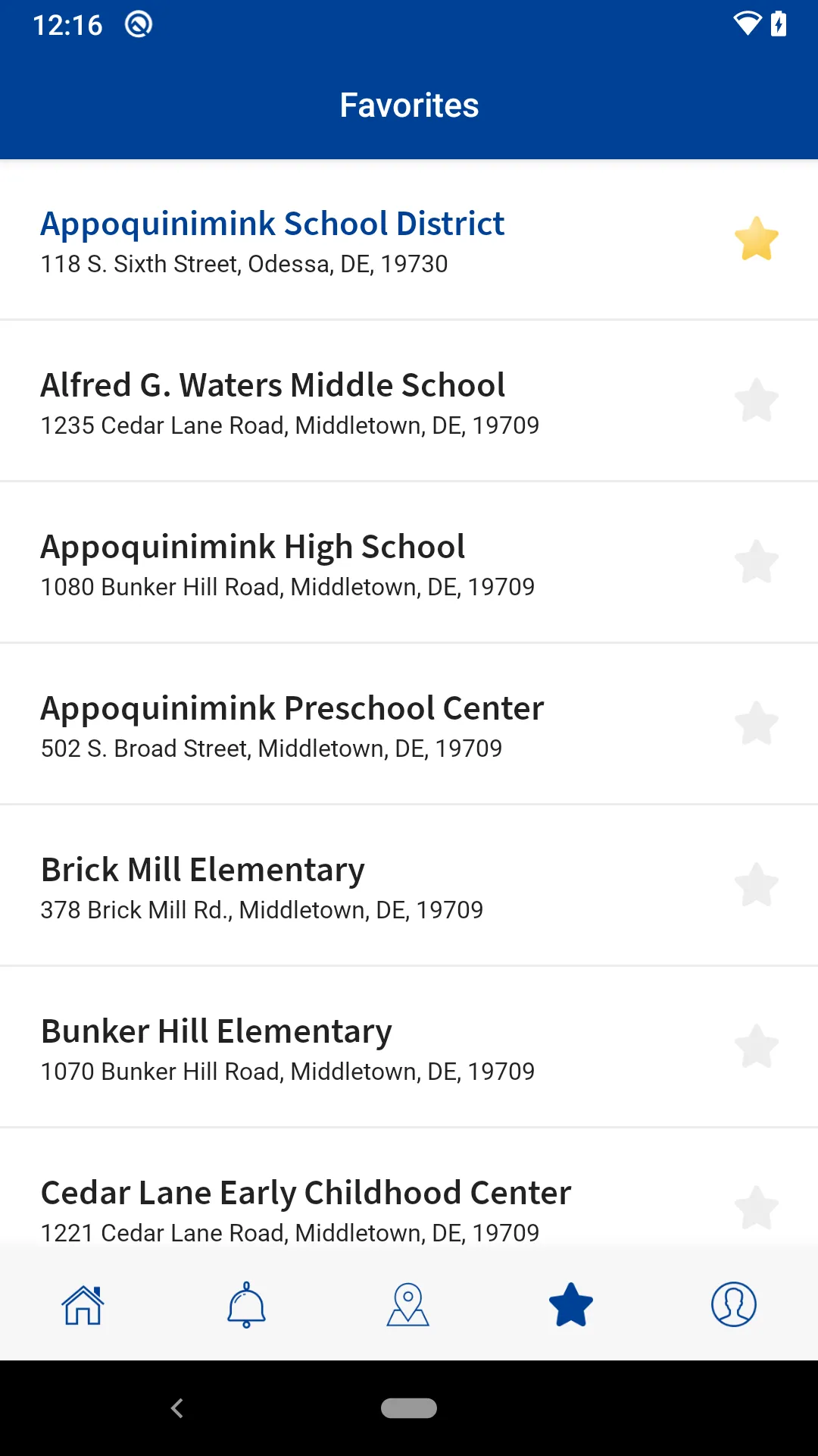 Appoquinimink School District | Indus Appstore | Screenshot