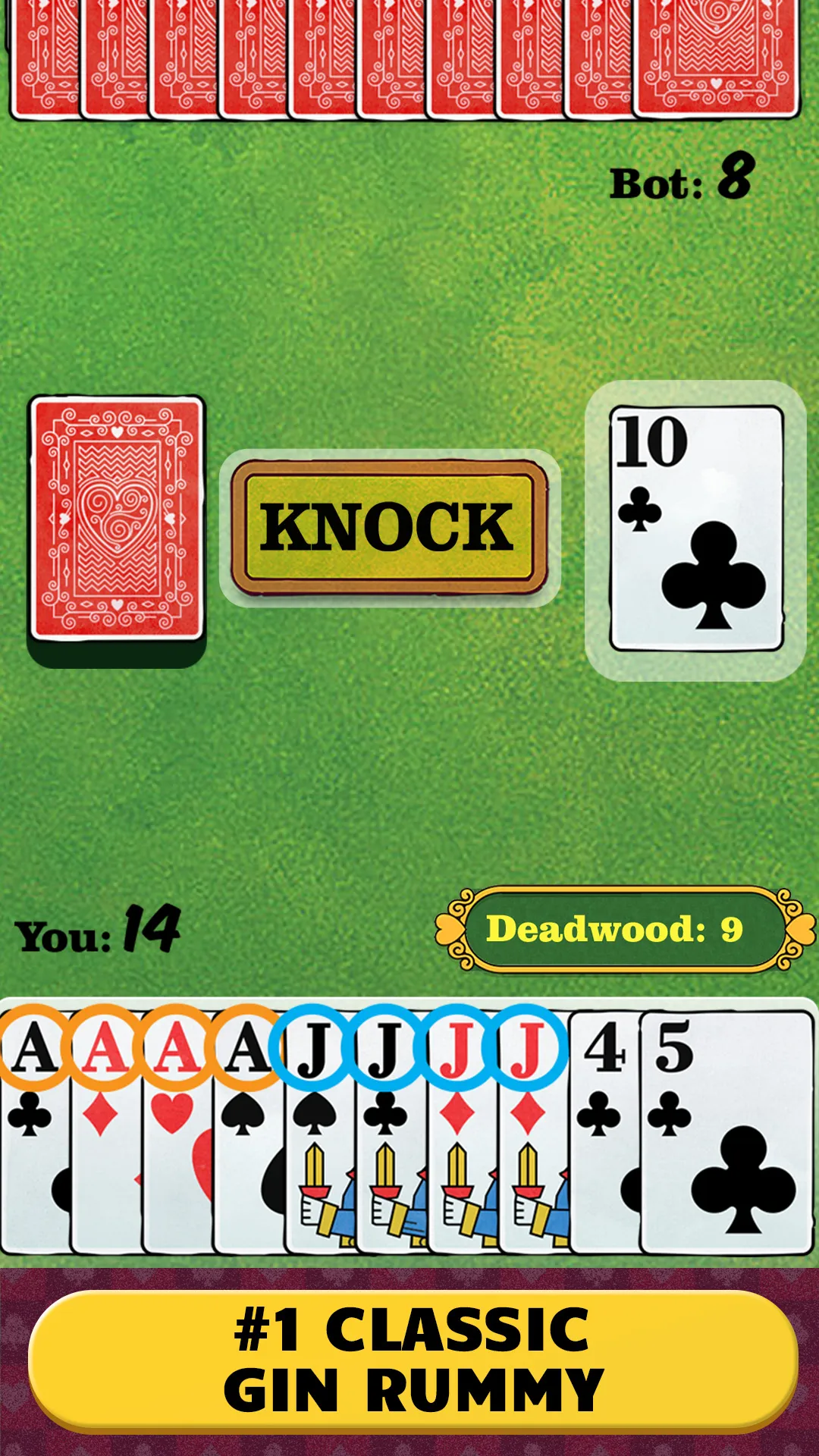 Gin Rummy - Classic Card Game | Indus Appstore | Screenshot