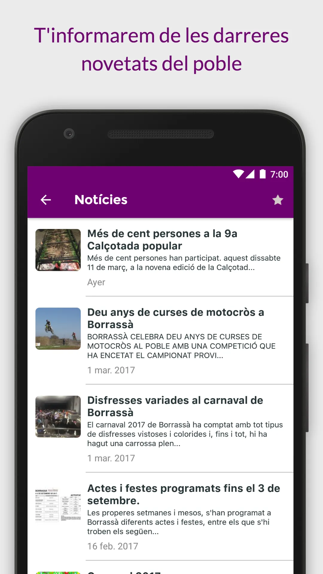 Ajuntament de Borrassà | Indus Appstore | Screenshot