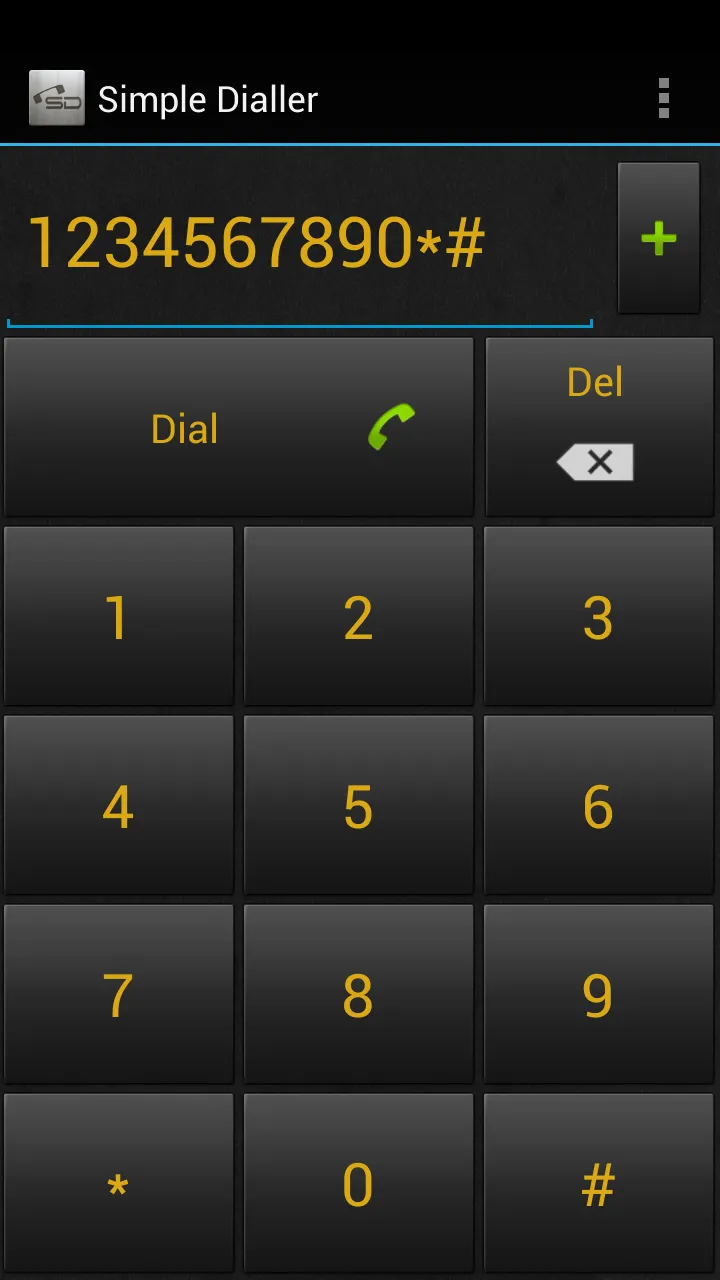 Simple Dialler | Indus Appstore | Screenshot