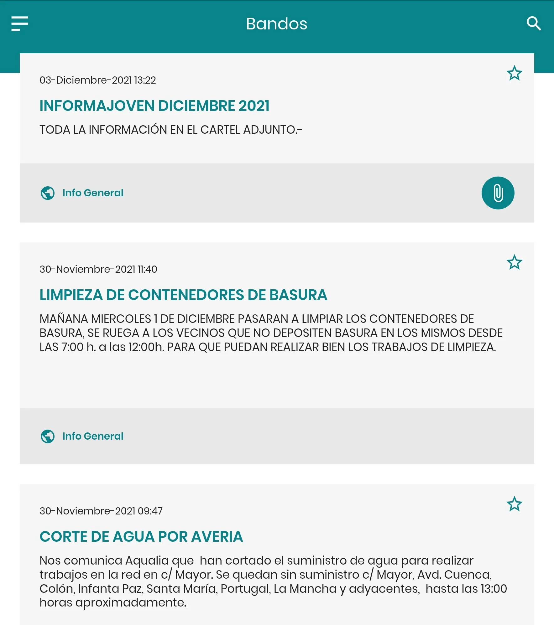 Villarta Informa | Indus Appstore | Screenshot