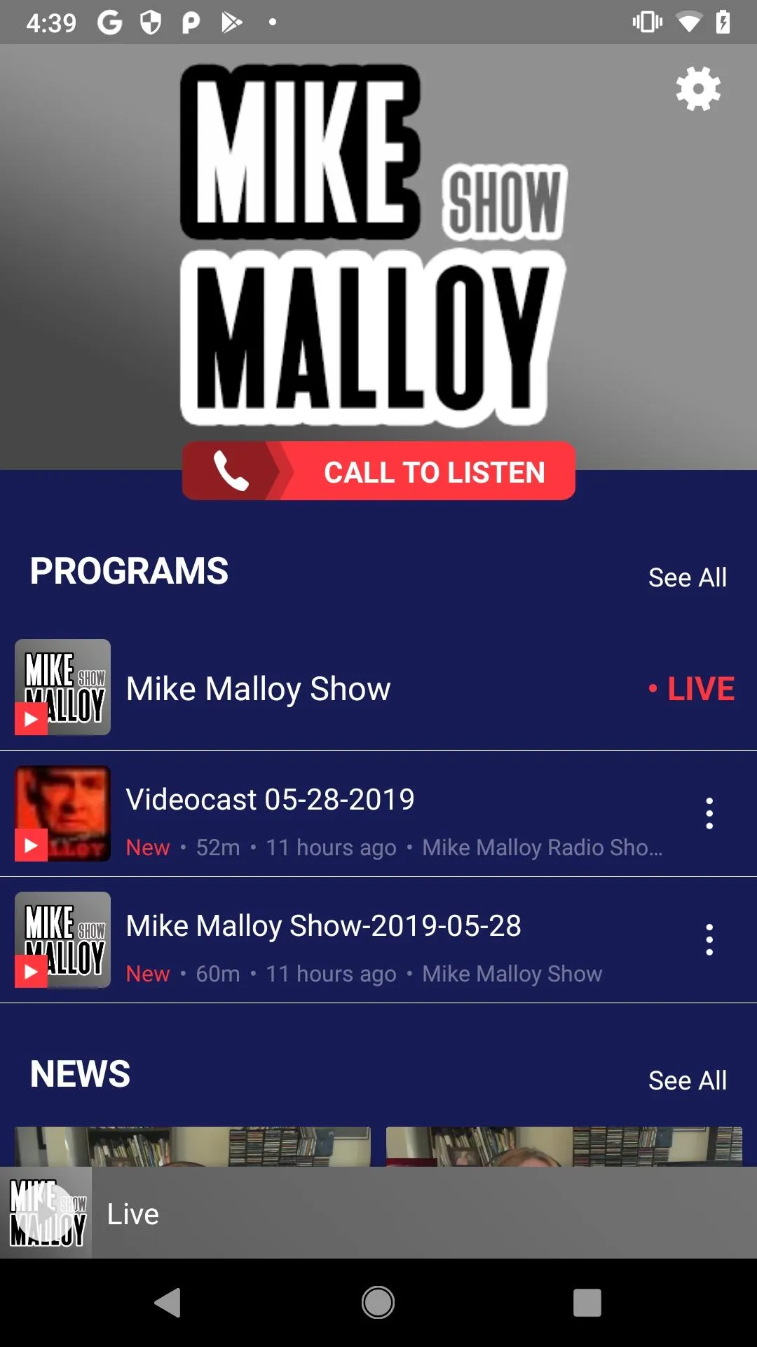 Mike Malloy Show | Indus Appstore | Screenshot