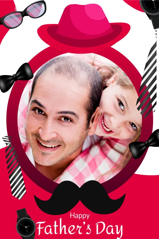 Father's day photo frame 2024 | Indus Appstore | Screenshot