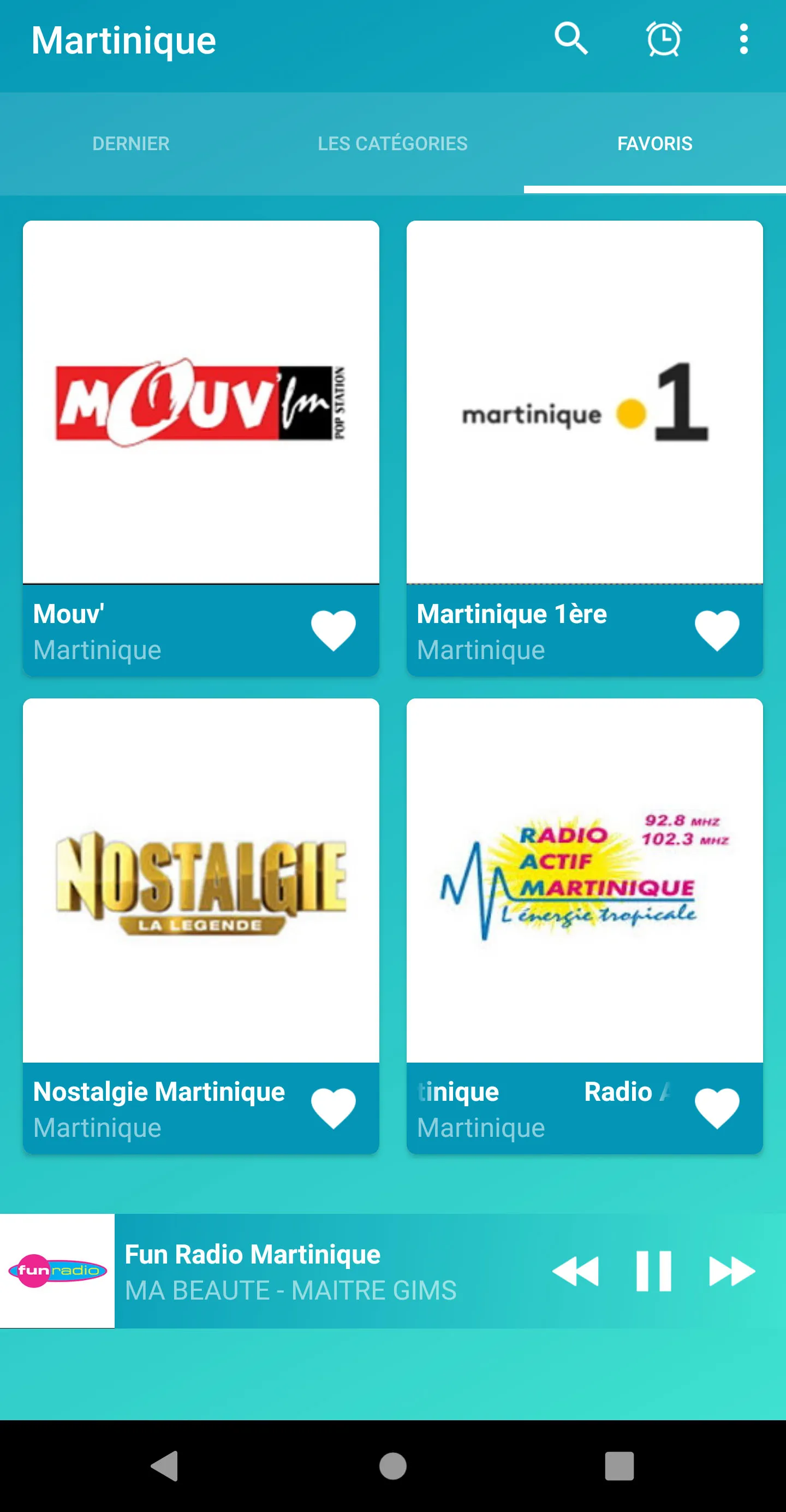 Martinique radios online | Indus Appstore | Screenshot