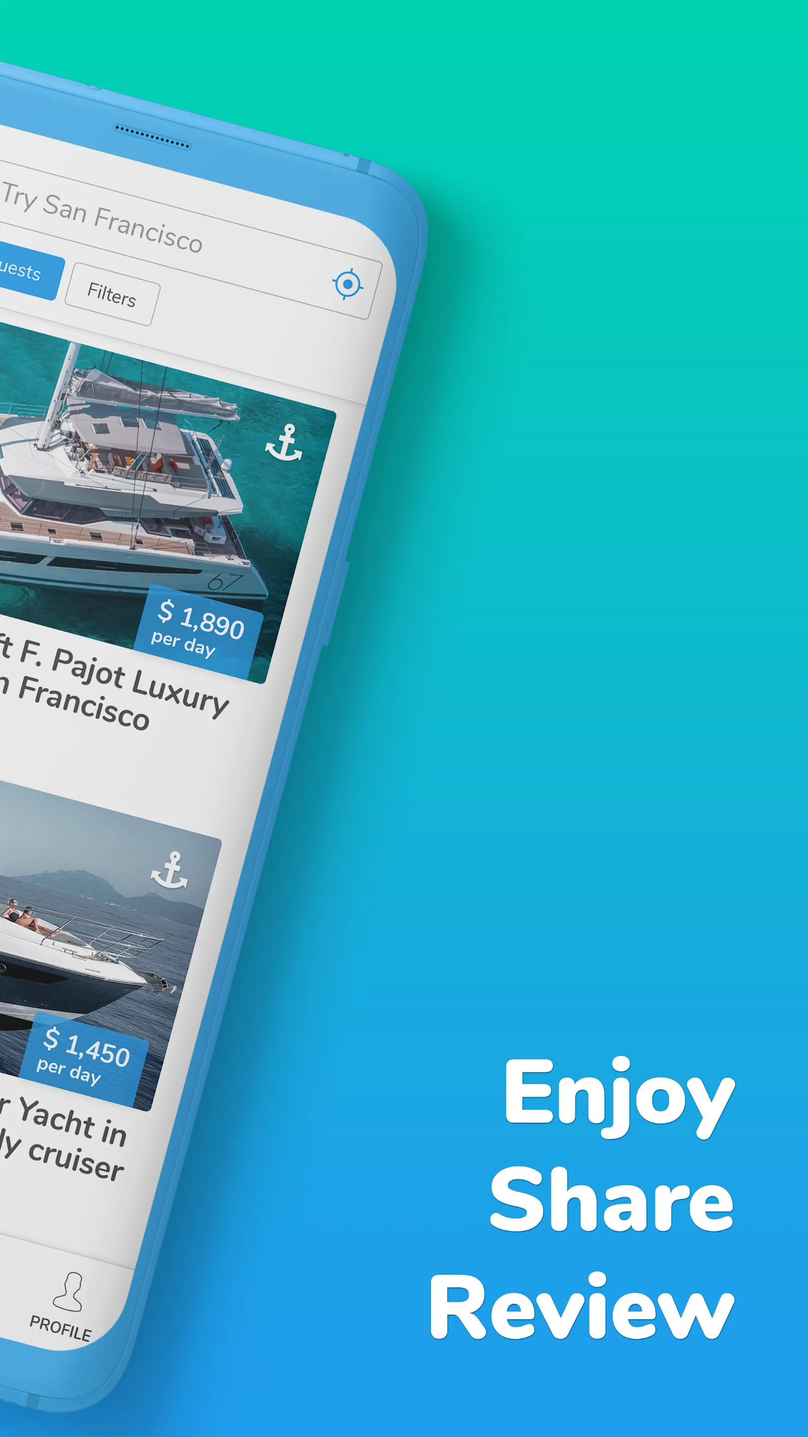 sail.me: Boat & Yacht rentals | Indus Appstore | Screenshot