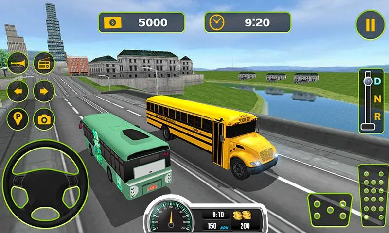 School Bus Driving Game | Indus Appstore | Screenshot