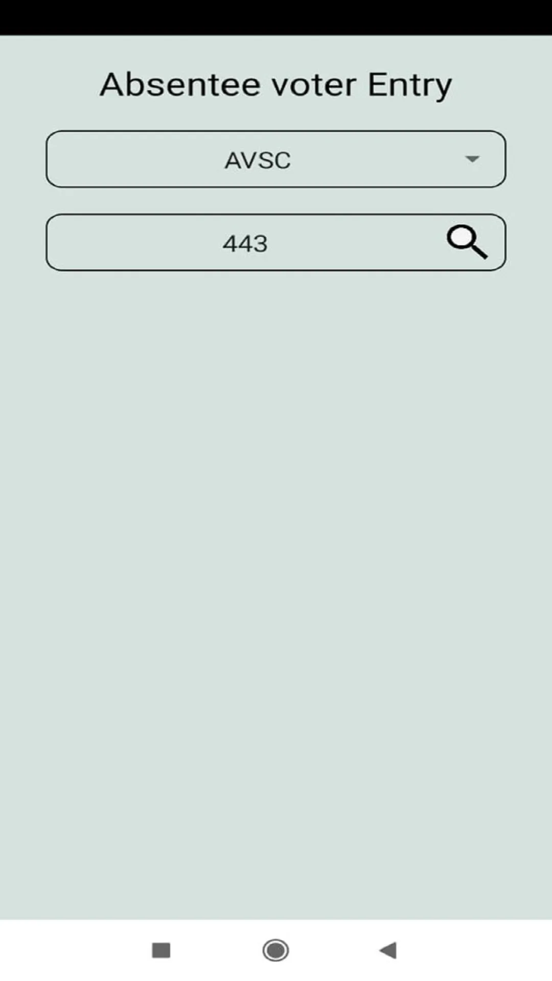 Absentee Voters App | Indus Appstore | Screenshot