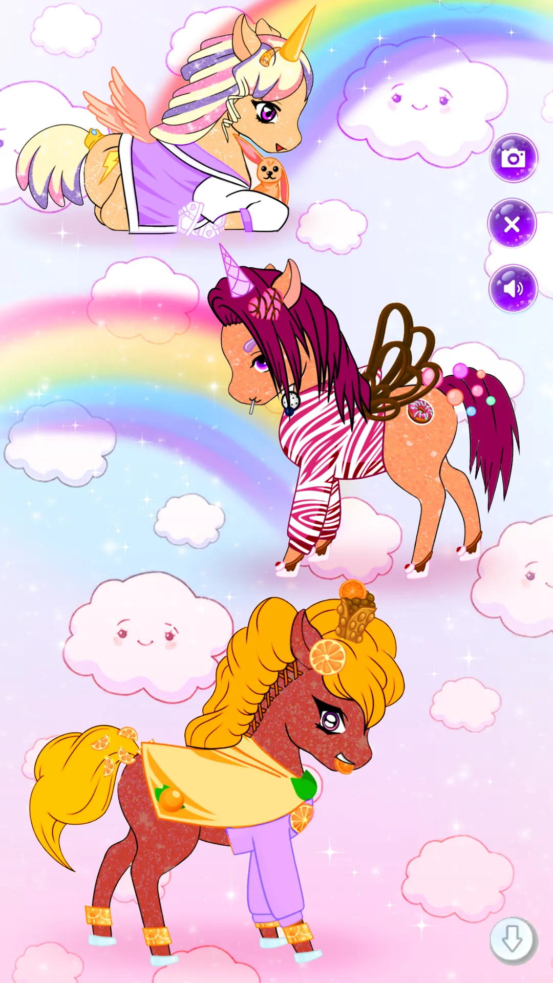 Chibi Unicorn Games for Girls | Indus Appstore | Screenshot