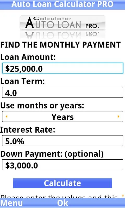 Auto Loan Calculator PRO | Indus Appstore | Screenshot