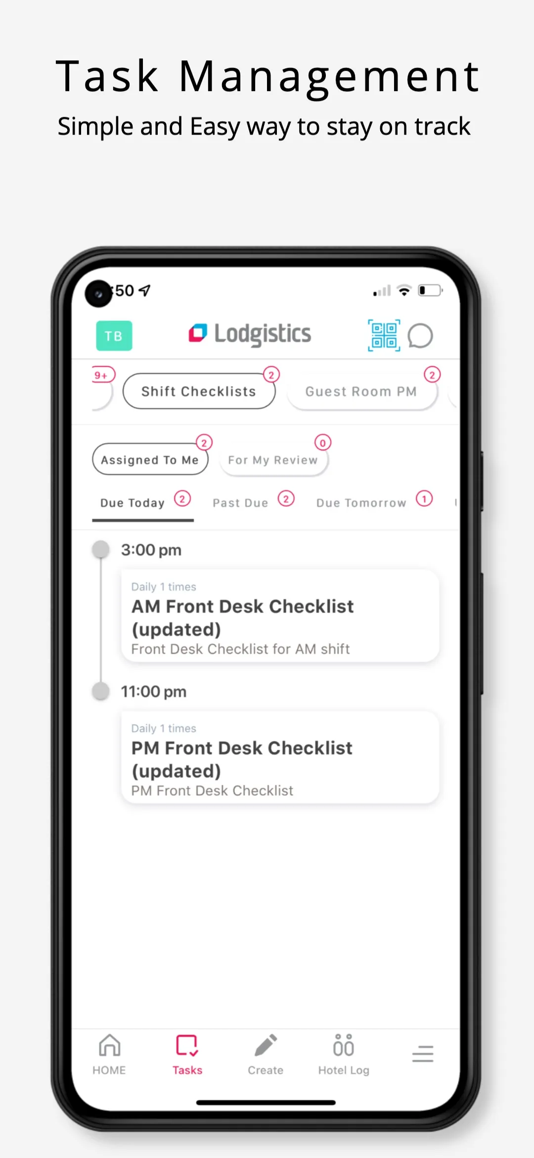 Lodgistics | Indus Appstore | Screenshot