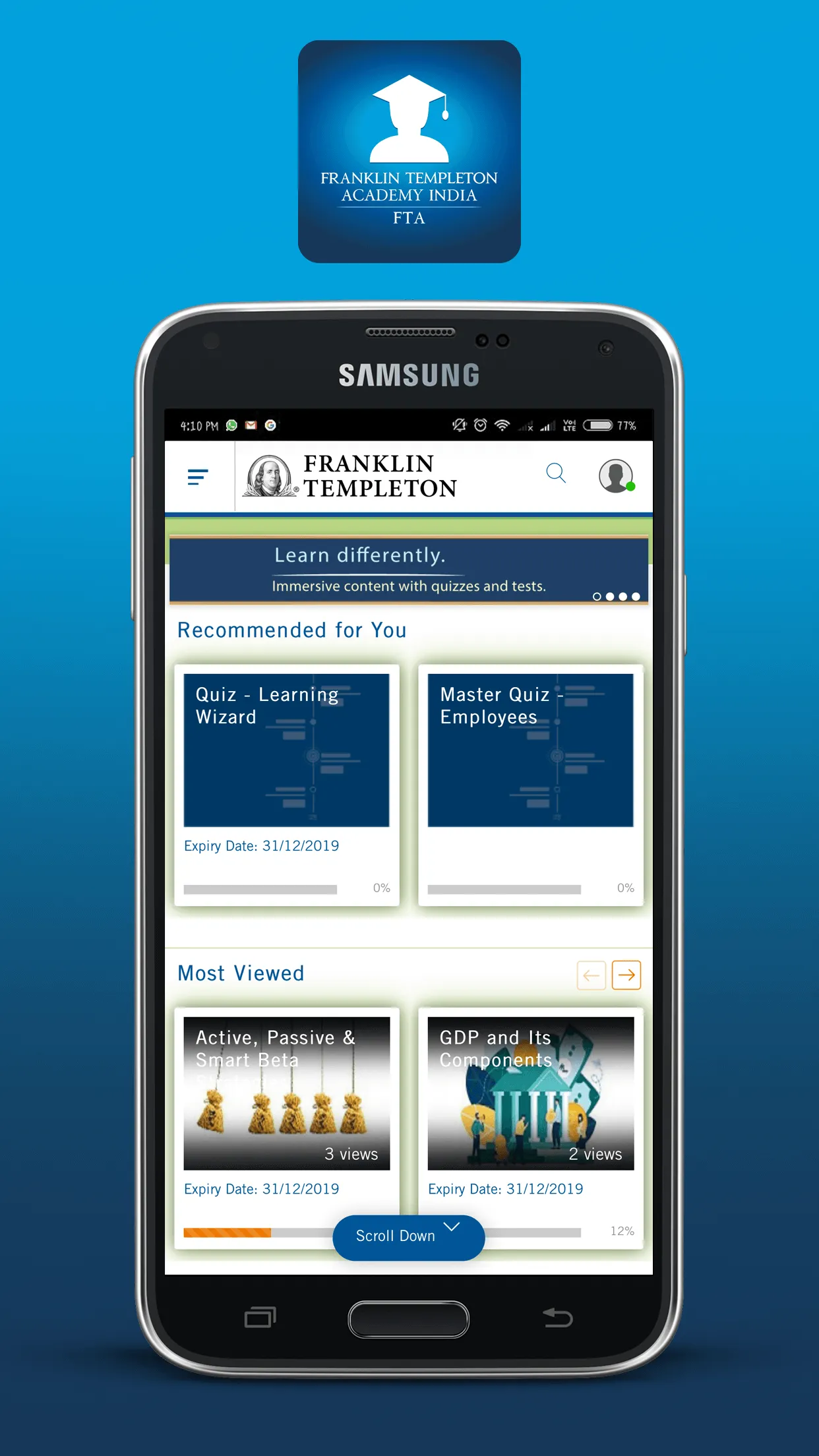 Franklin Templeton Academy, In | Indus Appstore | Screenshot