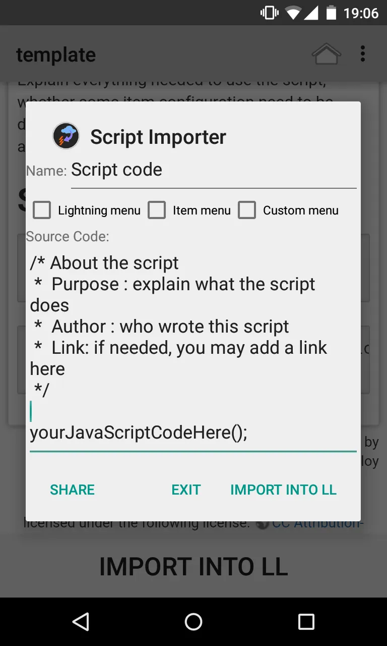 Repository Importer - LLScript | Indus Appstore | Screenshot