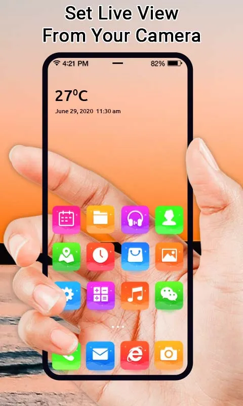 Transparent Live Wallpaper | Indus Appstore | Screenshot