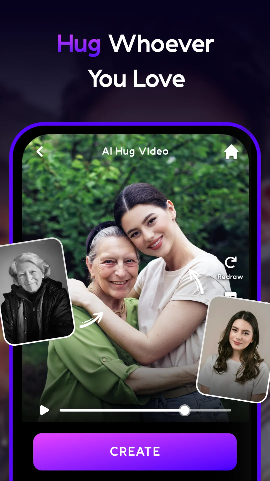 AI Mirror: Hugs Video & Photo | Indus Appstore | Screenshot