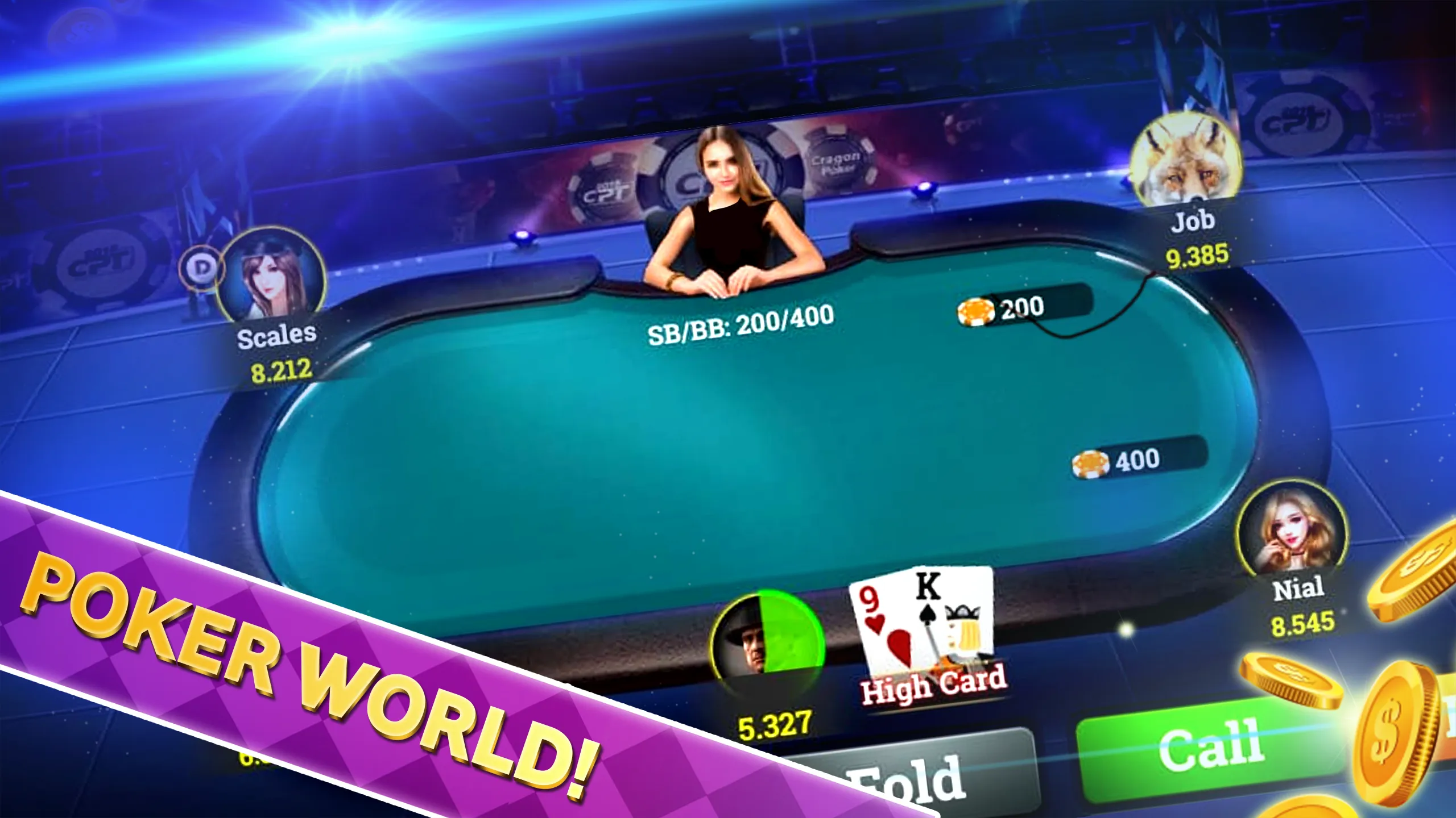 Poker Offline Texas Tournament | Indus Appstore | Screenshot