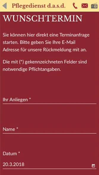 Pflegedienst d.a.s.d. | Indus Appstore | Screenshot