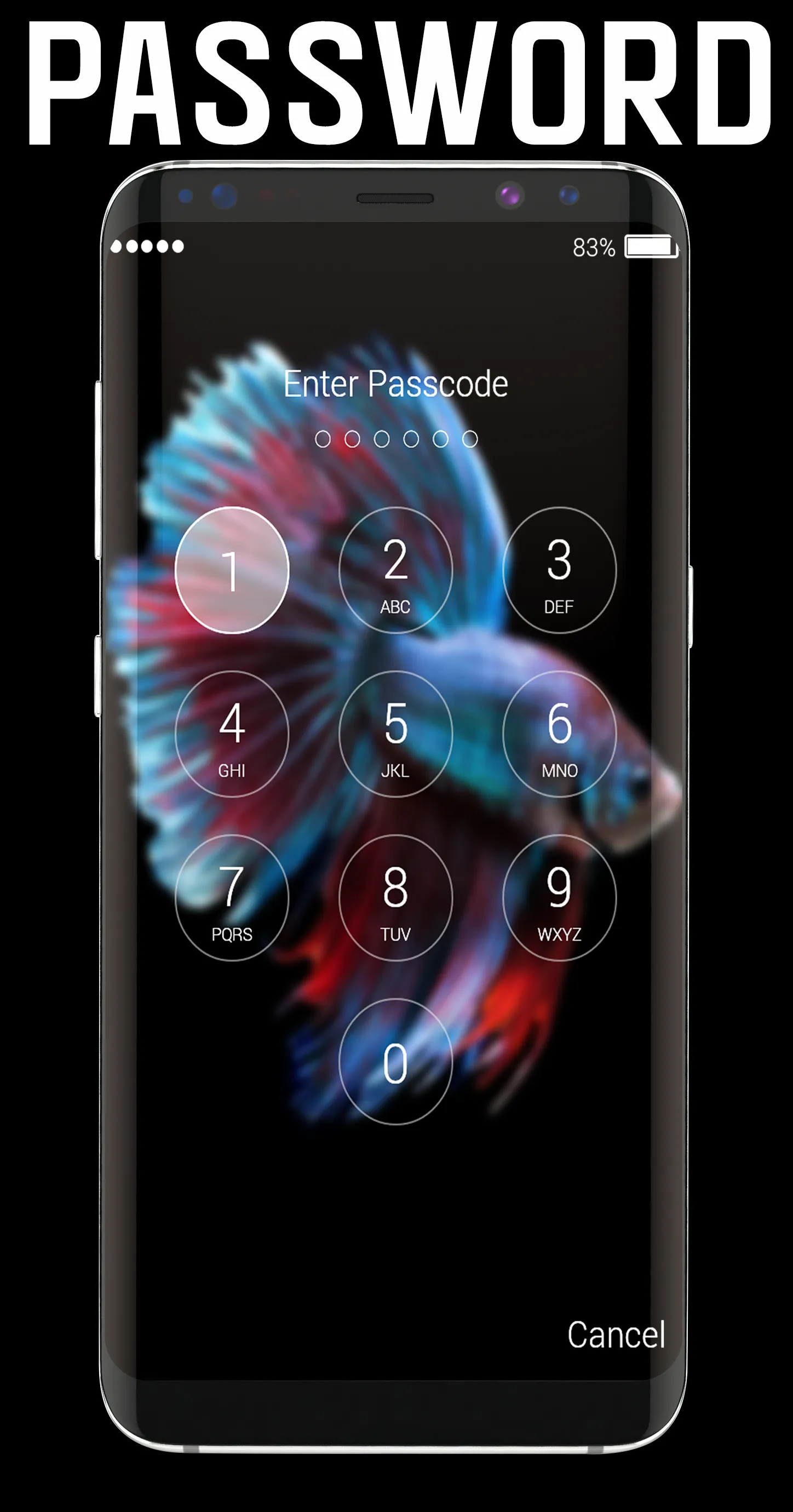 Betta Fish Lock Screen | Indus Appstore | Screenshot