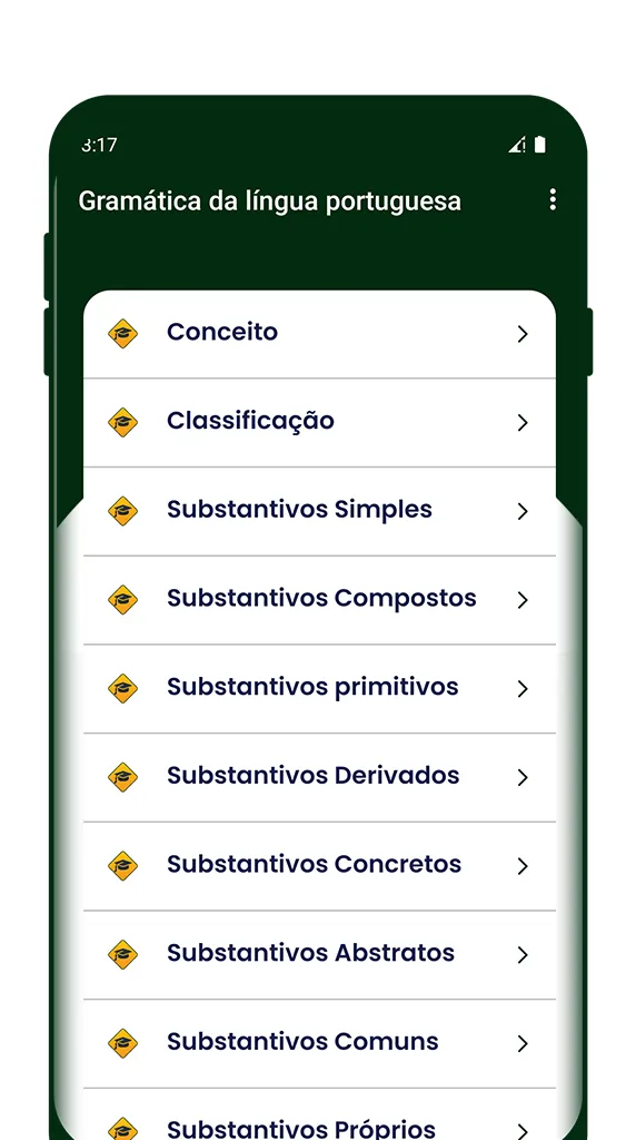 Gramática da língua portuguesa | Indus Appstore | Screenshot