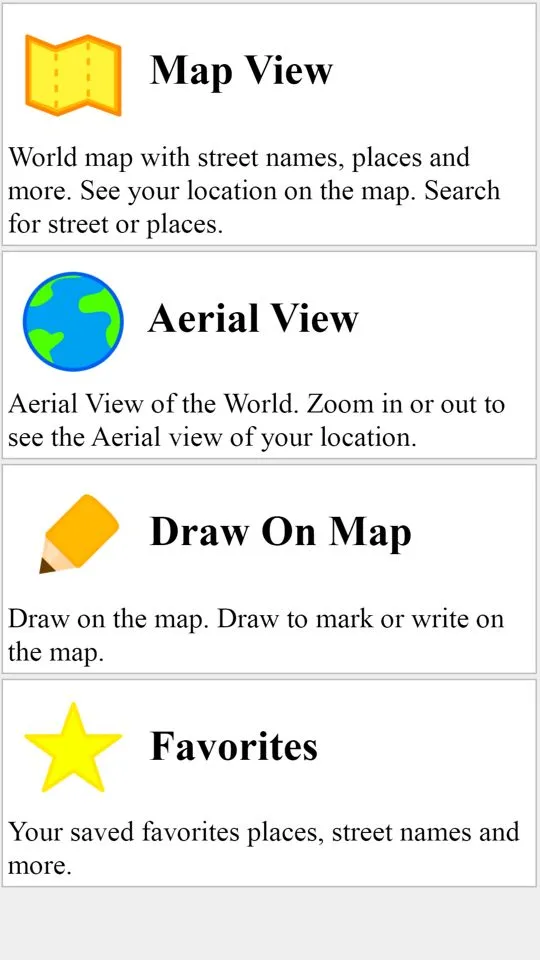 maps with aerial view | Indus Appstore | Screenshot