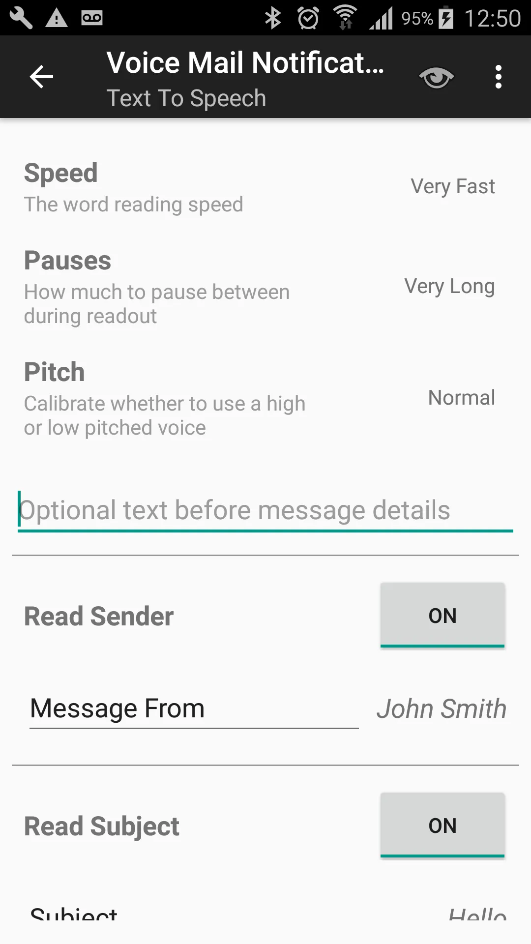 Voice Mail Notifications | Indus Appstore | Screenshot