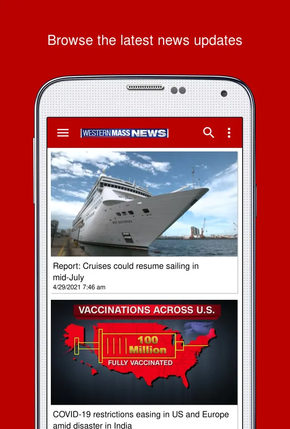 Western Mass News | Indus Appstore | Screenshot