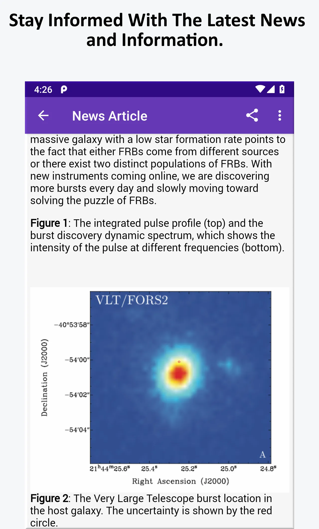 Astronomy News | Indus Appstore | Screenshot