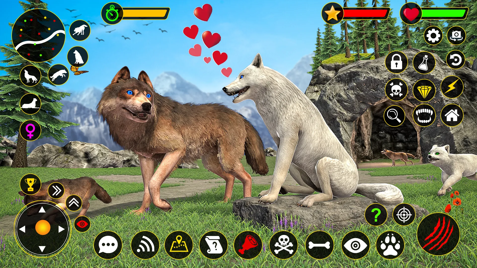 The Wolf Simulator: Wild Game | Indus Appstore | Screenshot