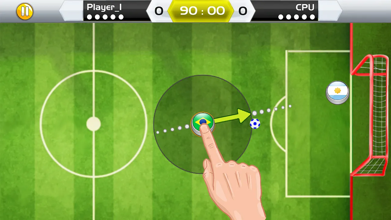 Finger Soccer Clash | Indus Appstore | Screenshot