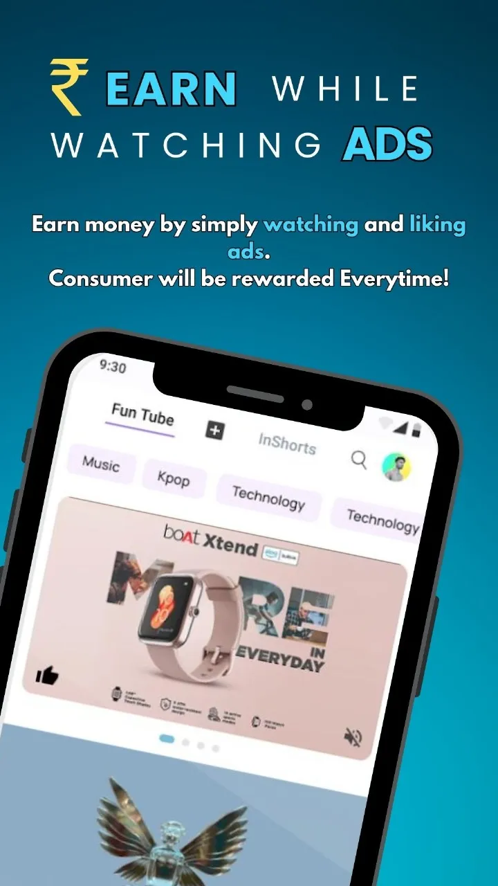 Adtip- Watch to Earn | Indus Appstore | Screenshot