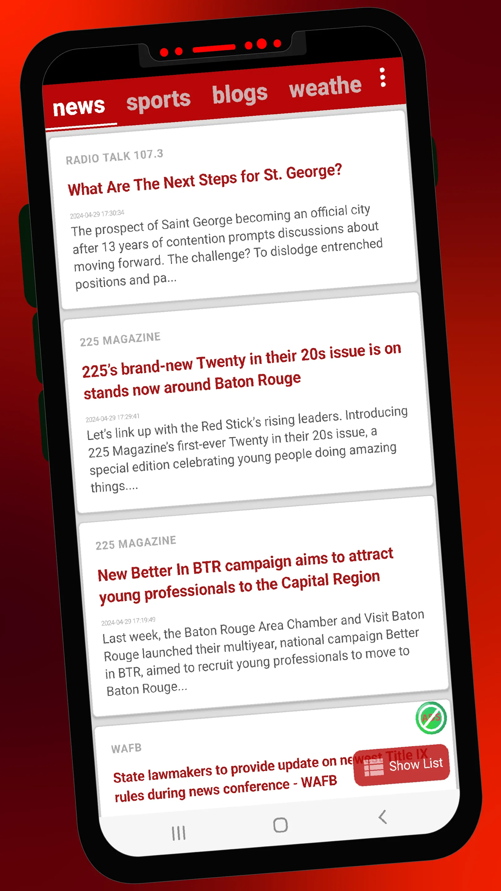 Baton Rouge Day by Day - news | Indus Appstore | Screenshot