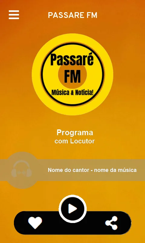 Passaré FM | Indus Appstore | Screenshot