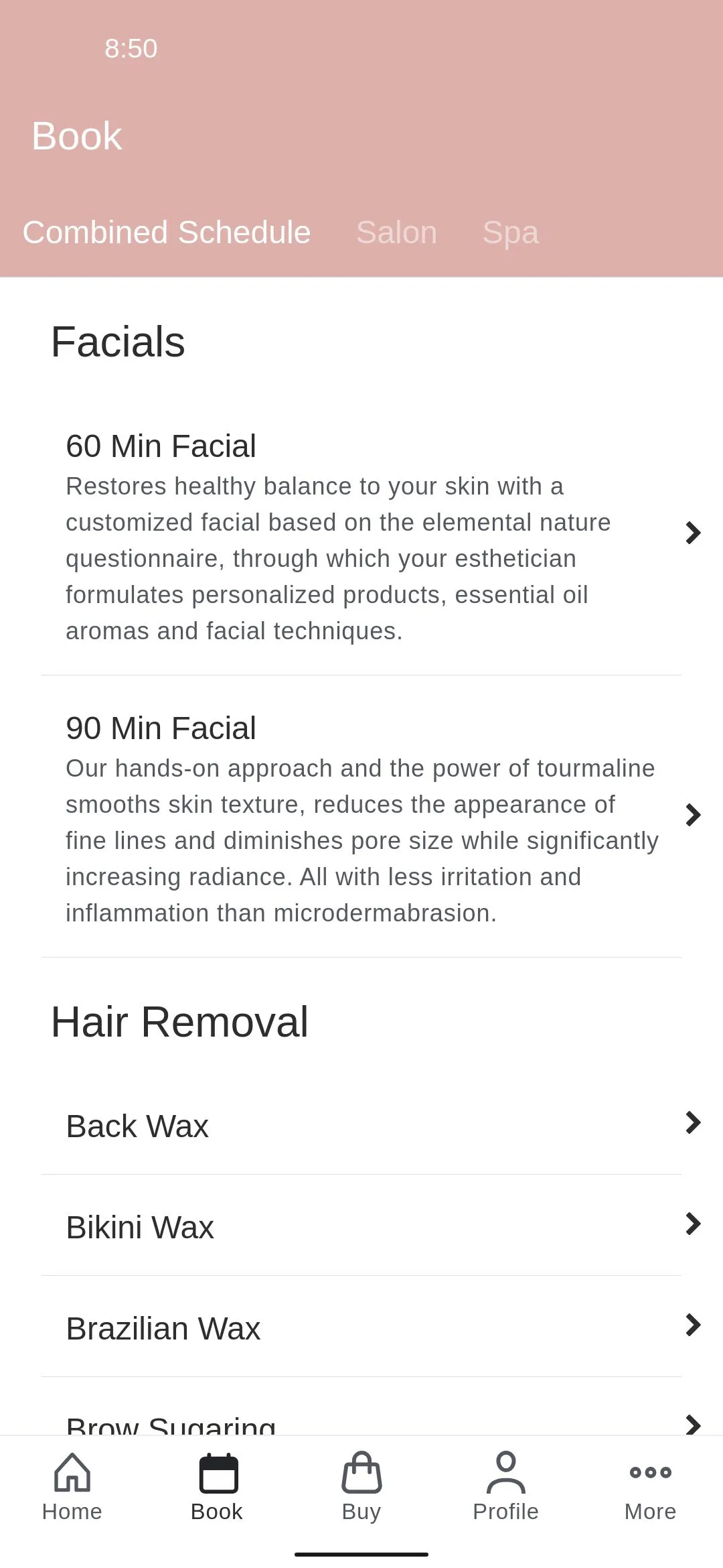 MB West End Salon | Indus Appstore | Screenshot