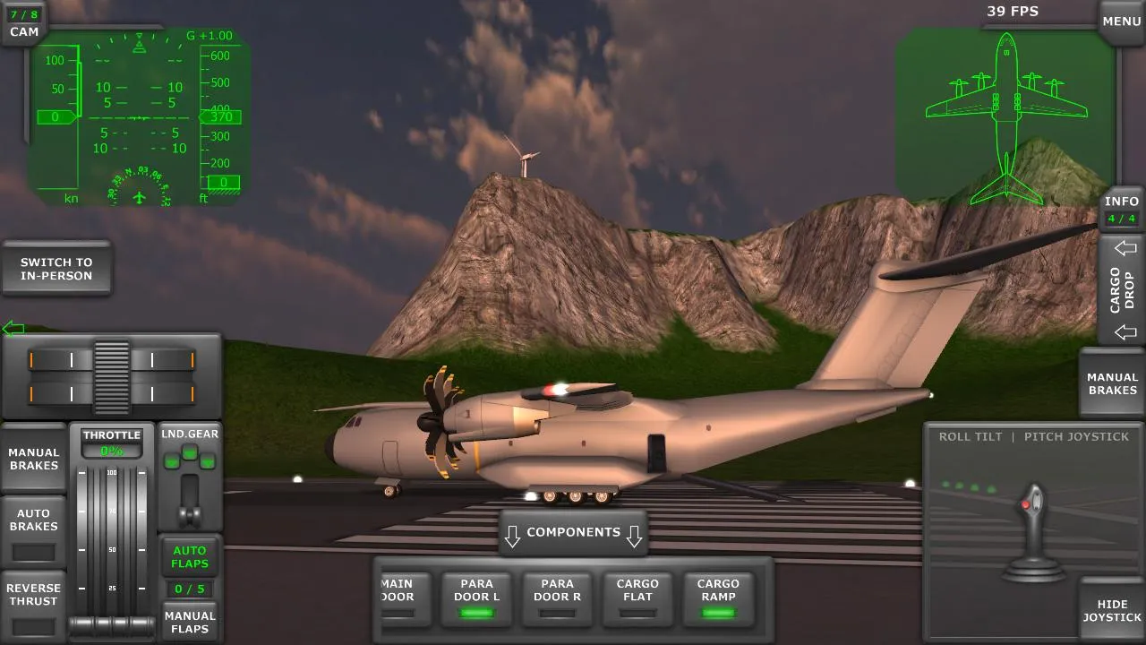 Turboprop Flight Simulator | Indus Appstore | Screenshot