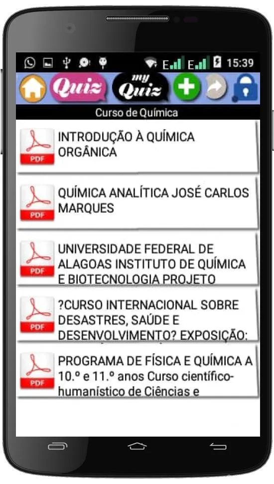 Curso de Química (português) | Indus Appstore | Screenshot