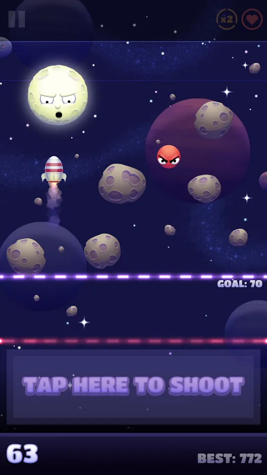 Shoot The Moon | Indus Appstore | Screenshot