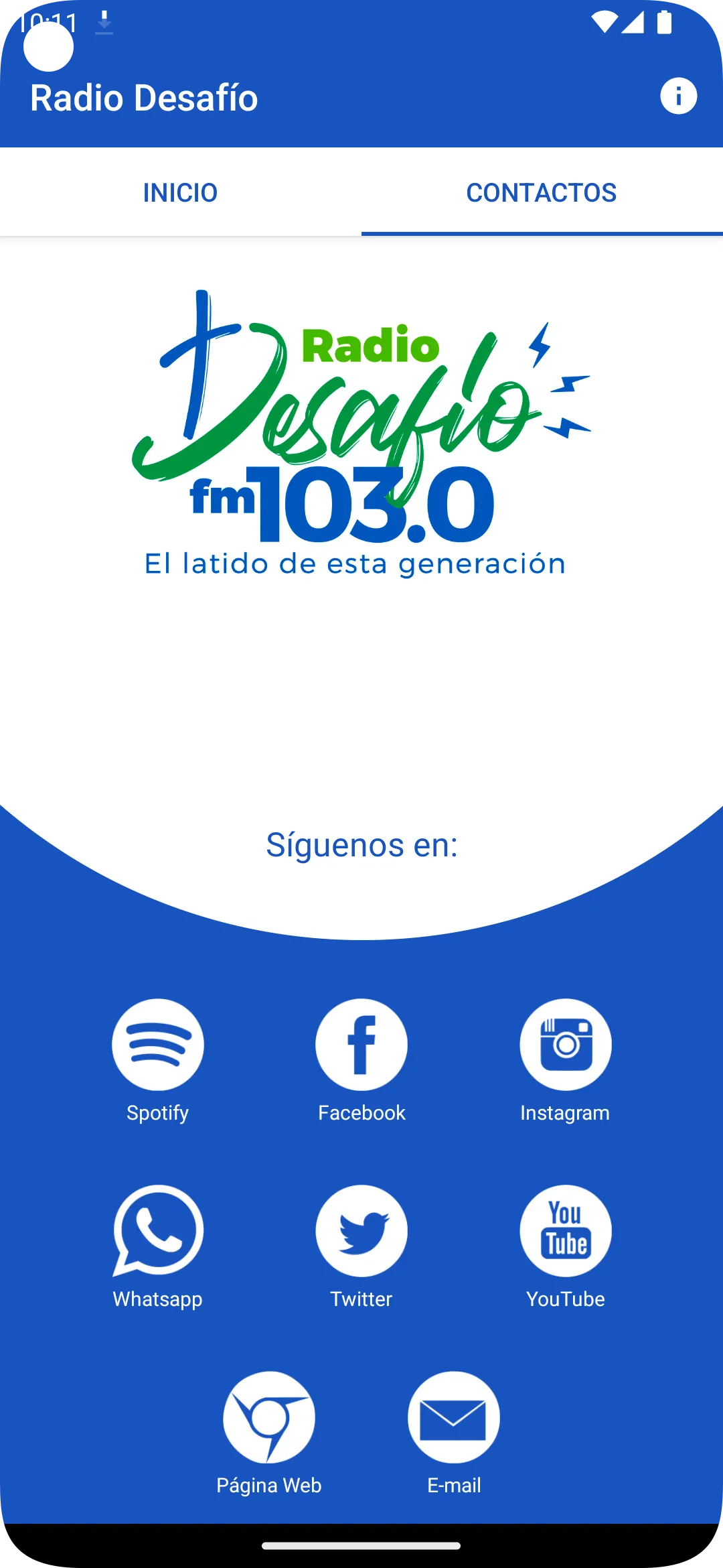 Radio Desafío | Indus Appstore | Screenshot