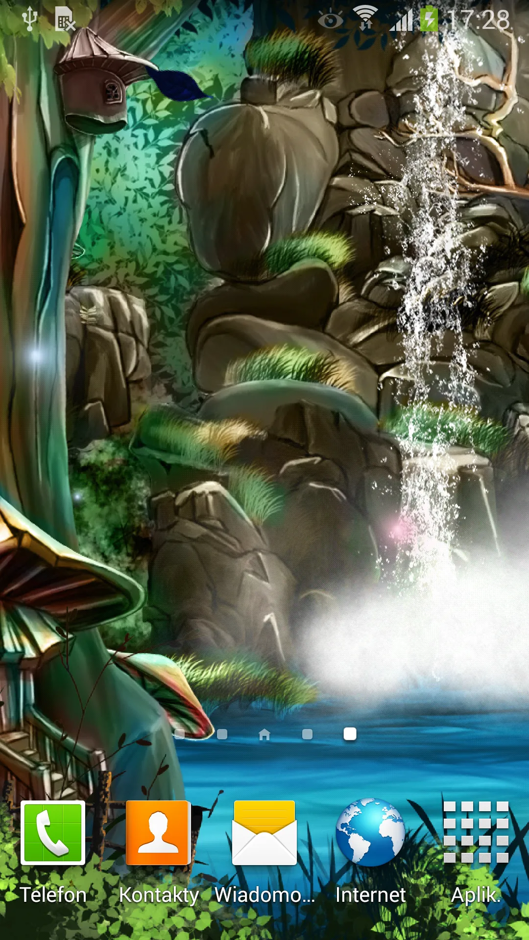 3D Waterfall Live Wallpaper | Indus Appstore | Screenshot