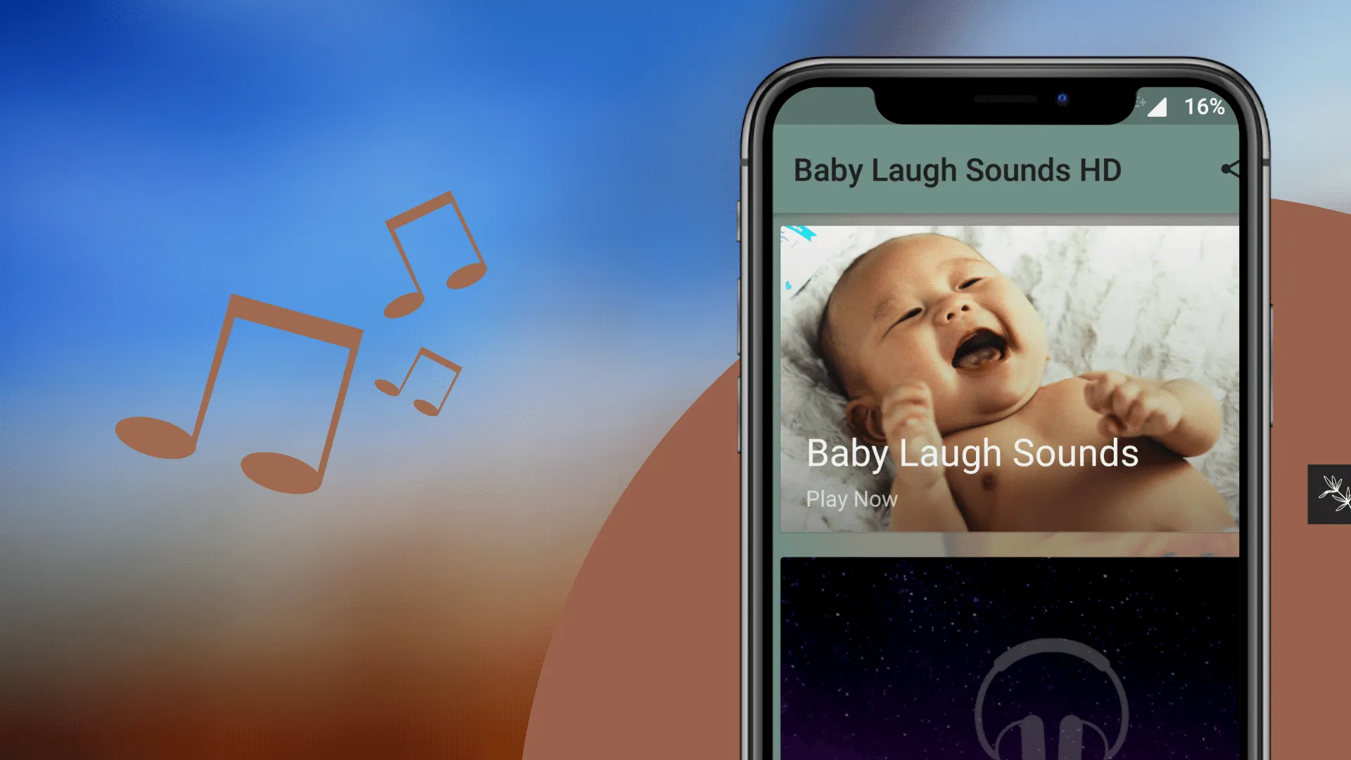 Baby Laugh Sounds | Indus Appstore | Screenshot