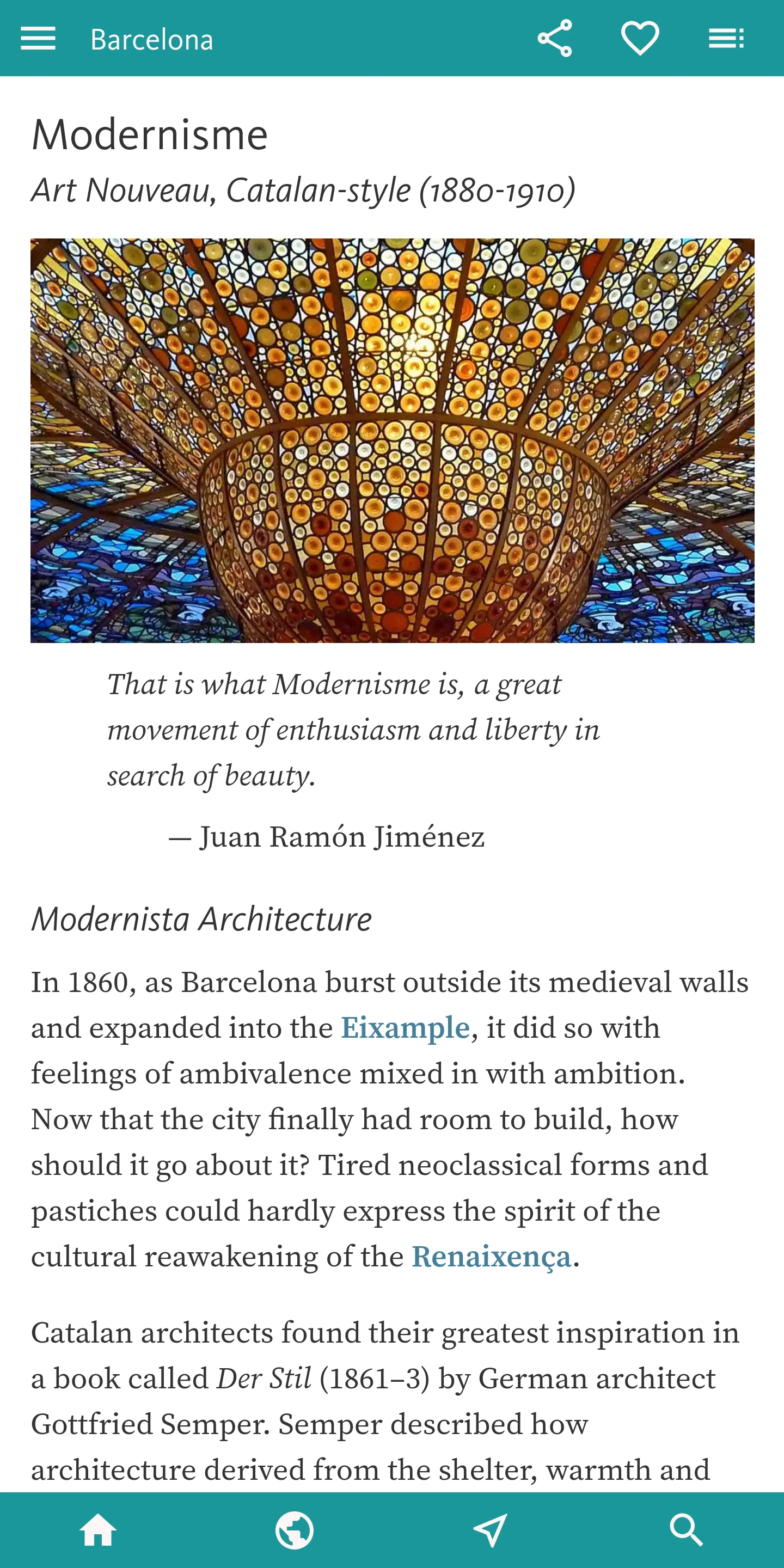 Barcelona Art & Culture Guide | Indus Appstore | Screenshot