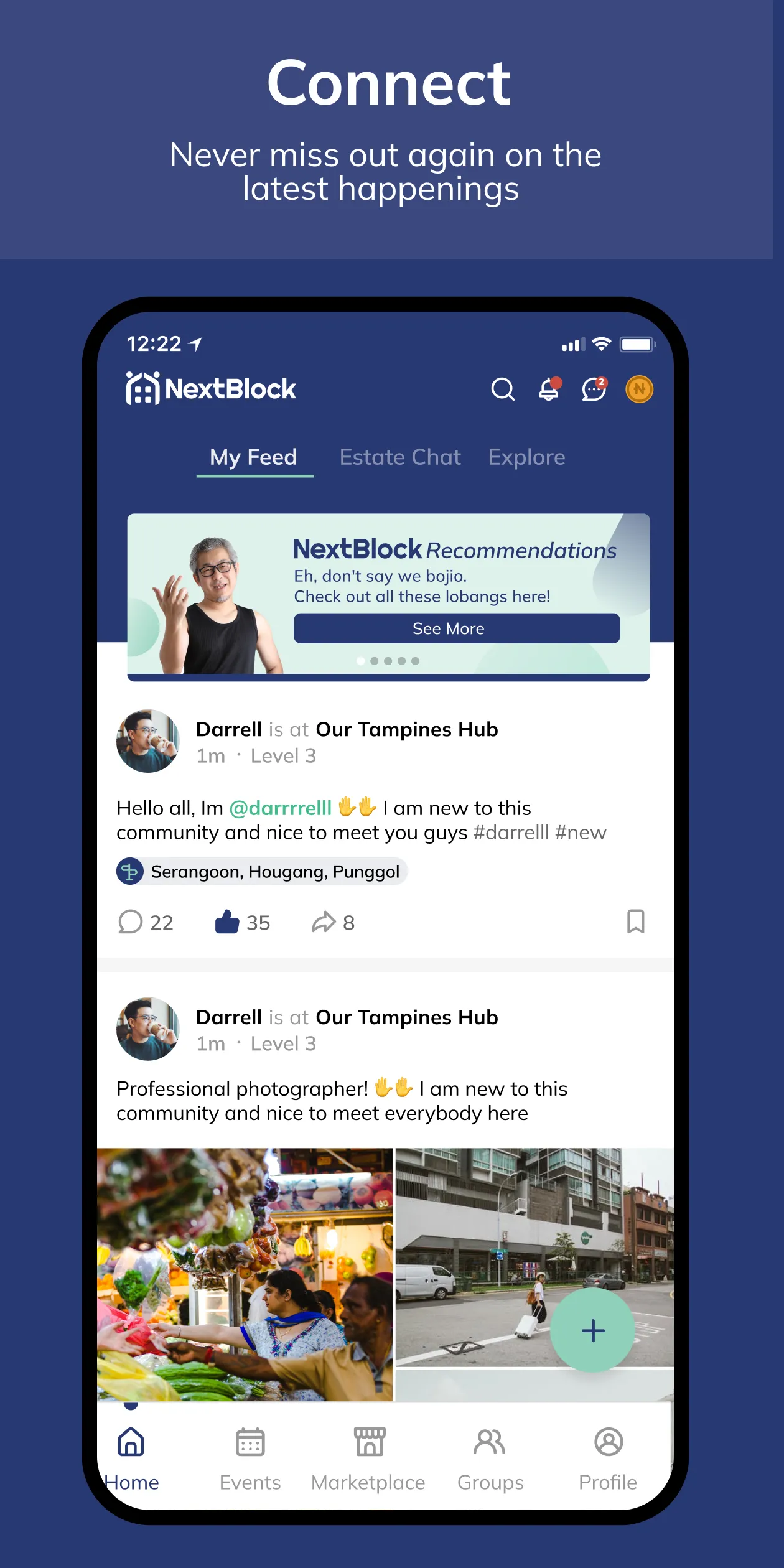 NextBlock: Connecting Estates | Indus Appstore | Screenshot