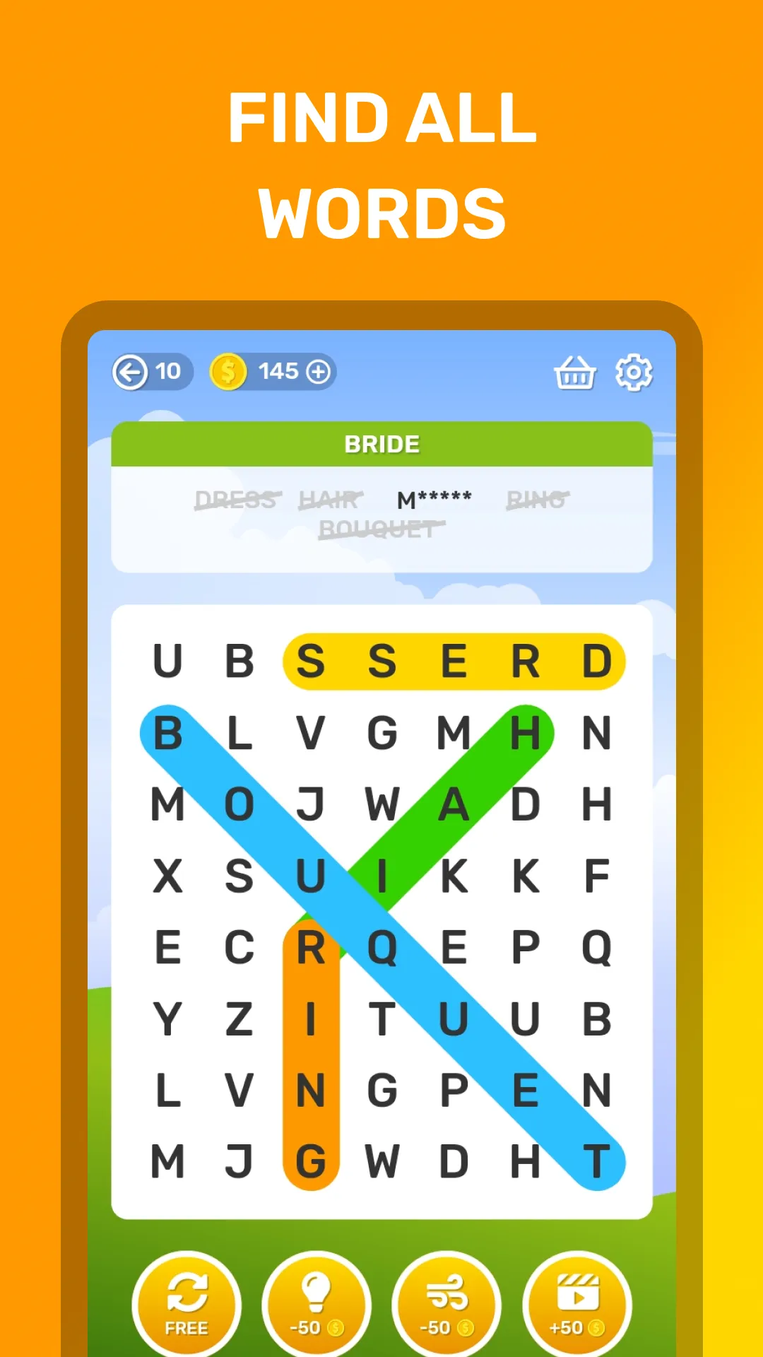 Word Search Puzzle Game | Indus Appstore | Screenshot