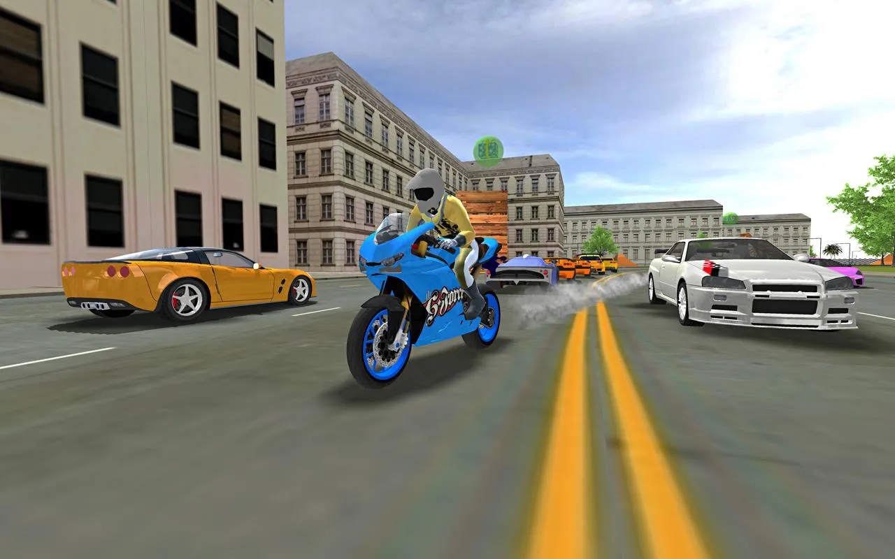 Sports bike simulator Drift 3D | Indus Appstore | Screenshot