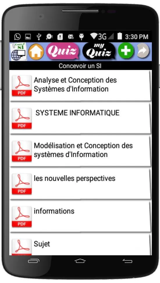 Cours de Systeme d Information | Indus Appstore | Screenshot