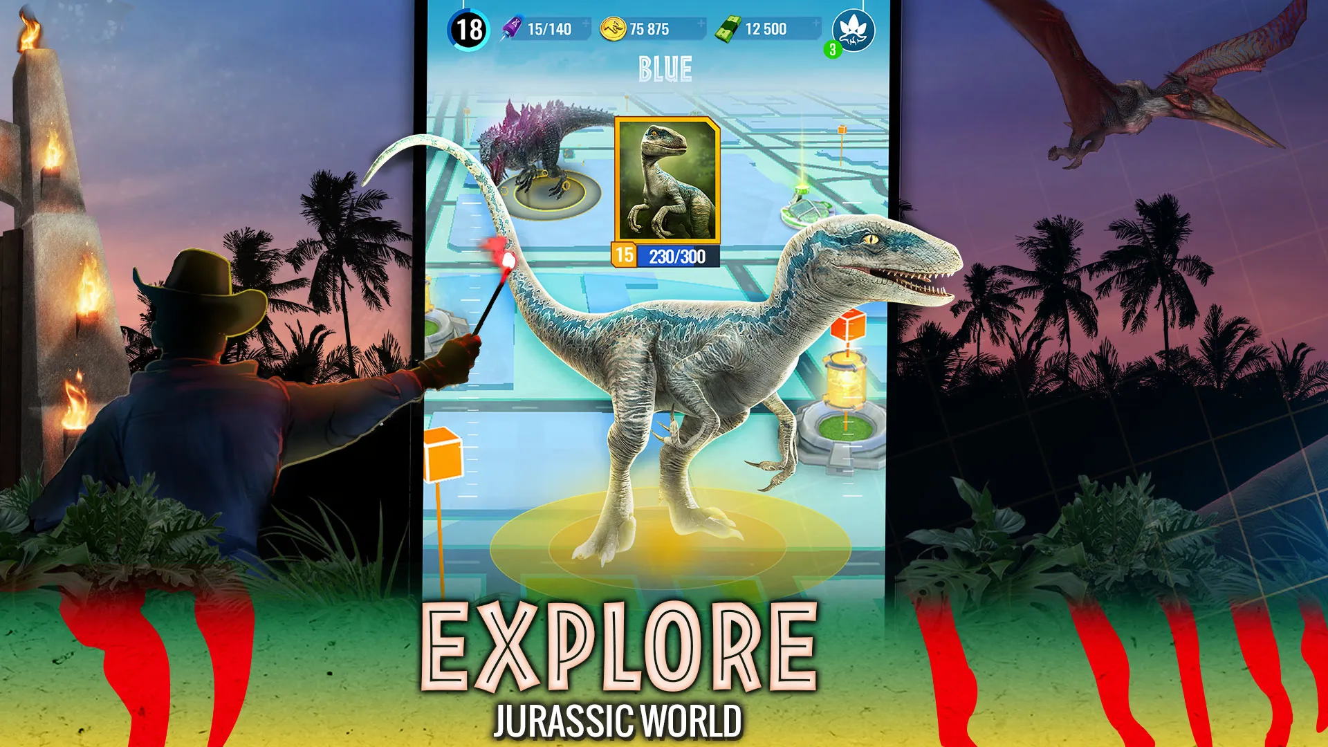 Jurassic World Alive | Indus Appstore | Screenshot