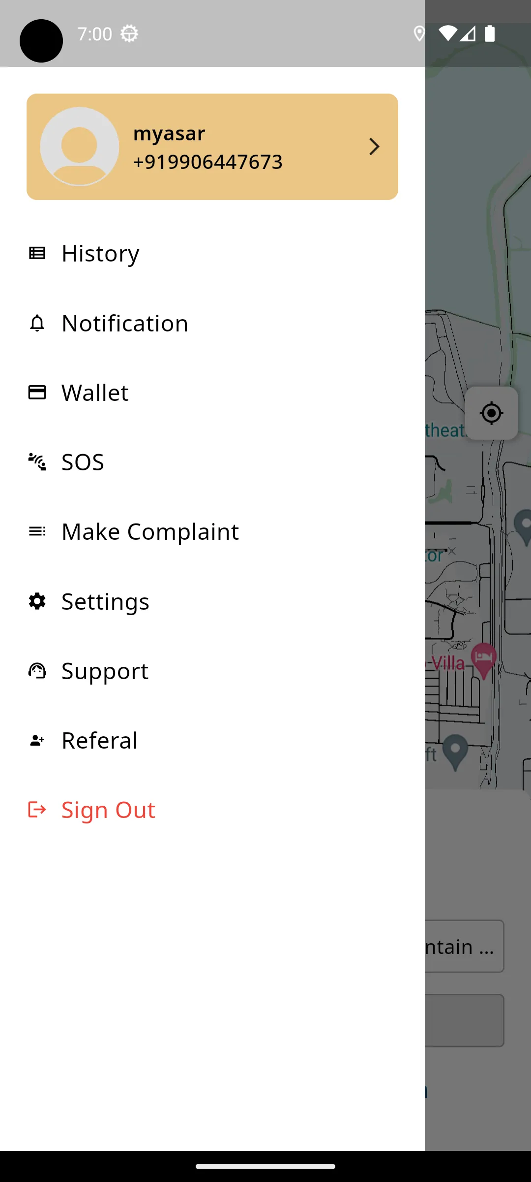 Buraaq Cabs | Indus Appstore | Screenshot